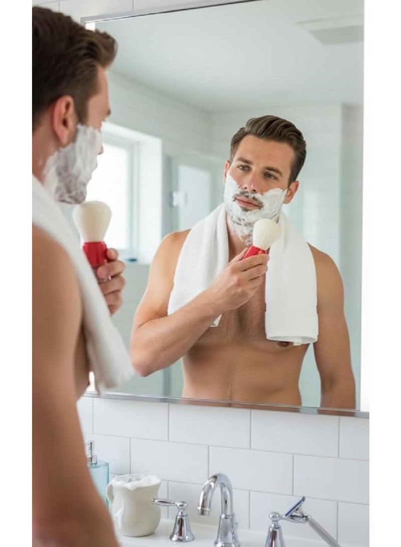 Men's Shaving Brush for Men - Home and Salon Use (Multicolor) - Image 4