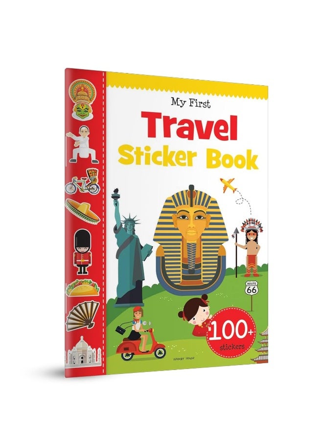 null - My First Travel Sticker Book (Exciting Sticker Books With 1 Plus Colourful Stickers) Paperback by Wonder House Books - Image 1