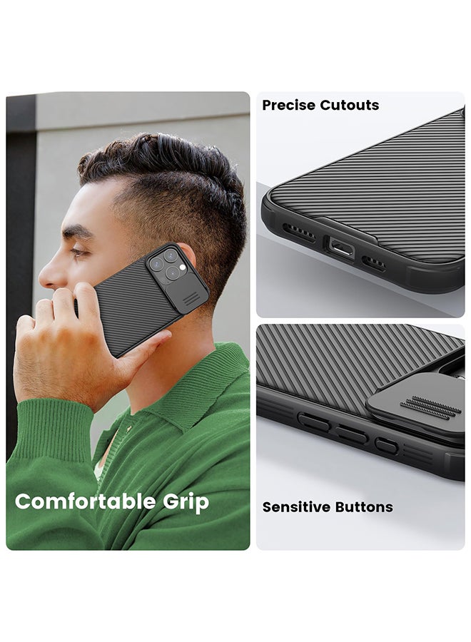 Nillkin Camshield Pro Magnetic Case for iPhone15 Pro Max Blue - Image 4