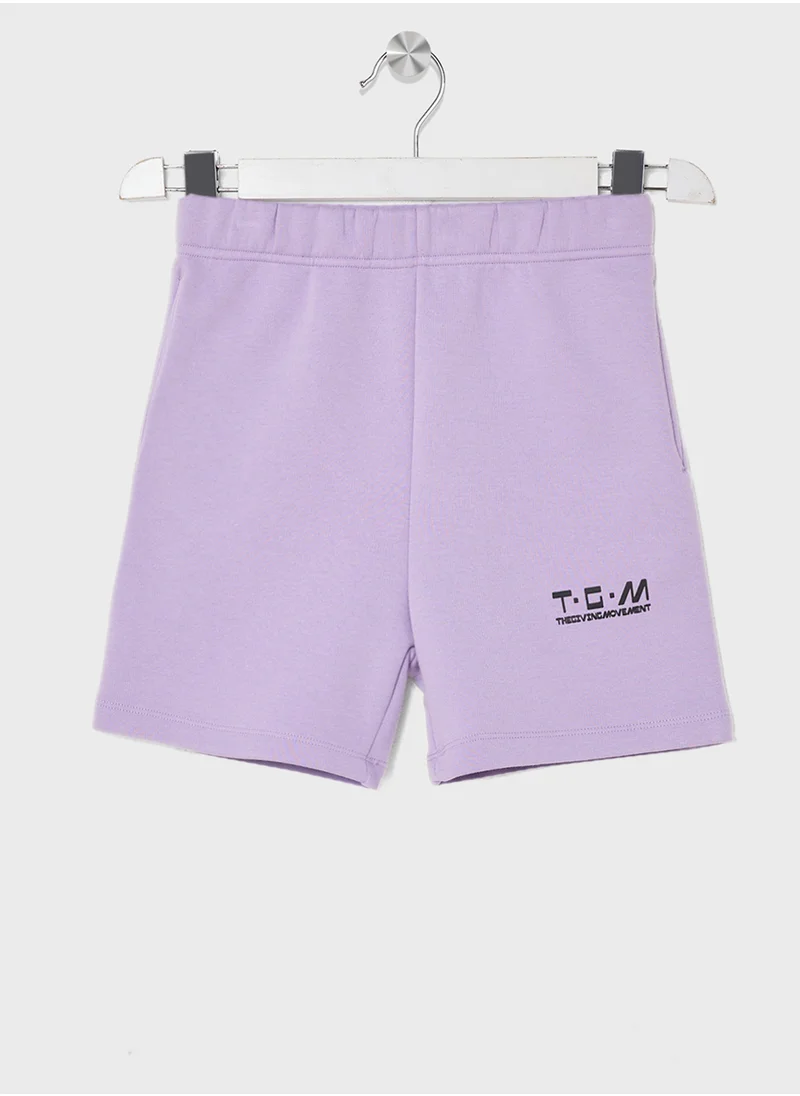 The Giving Movement Kids Logo Shorts