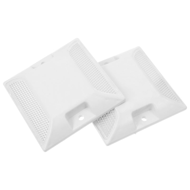 2pcs Road Markers Reflective Driveway Markers Roadside Emergency Reflector - Image 1
