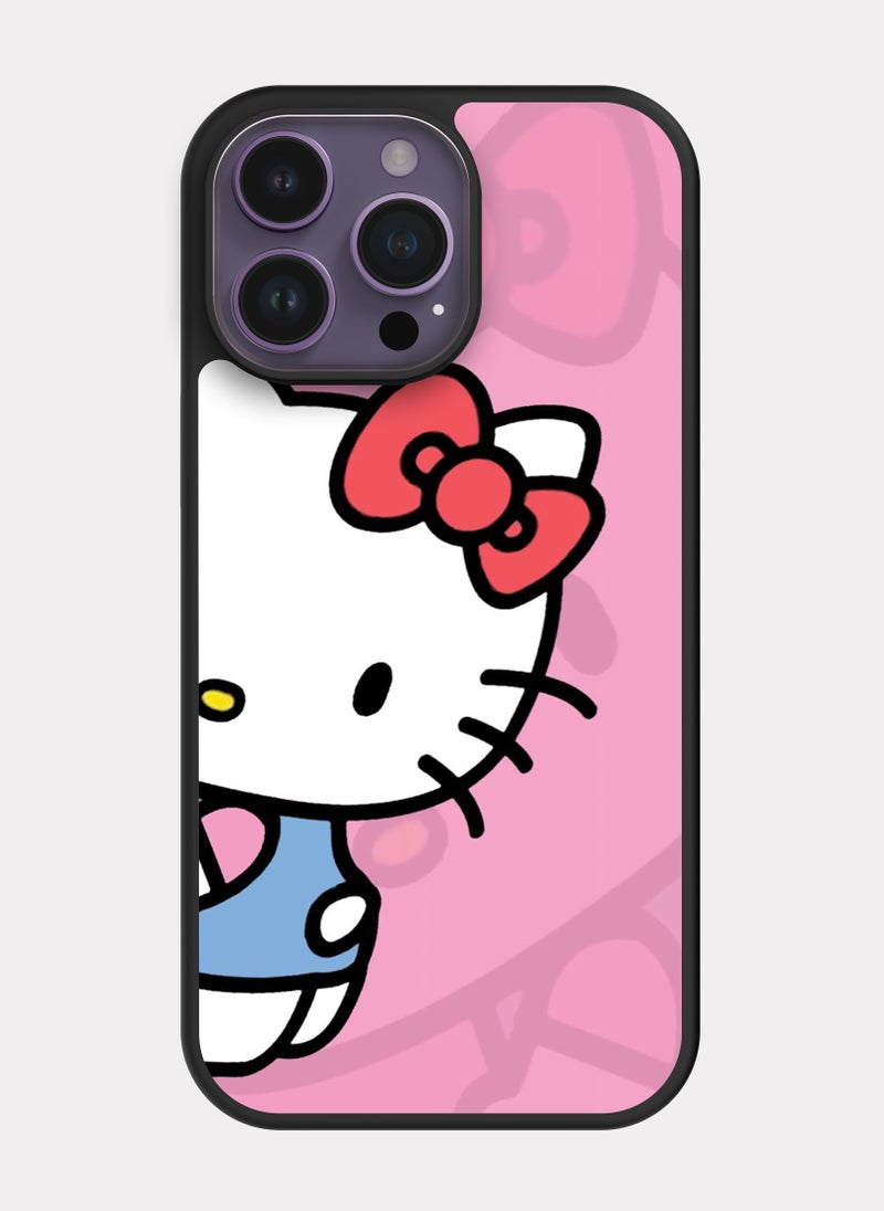 PXLAAT iPhone 14 Pro Max case cover Hello Kitty Rosa - Image 1
