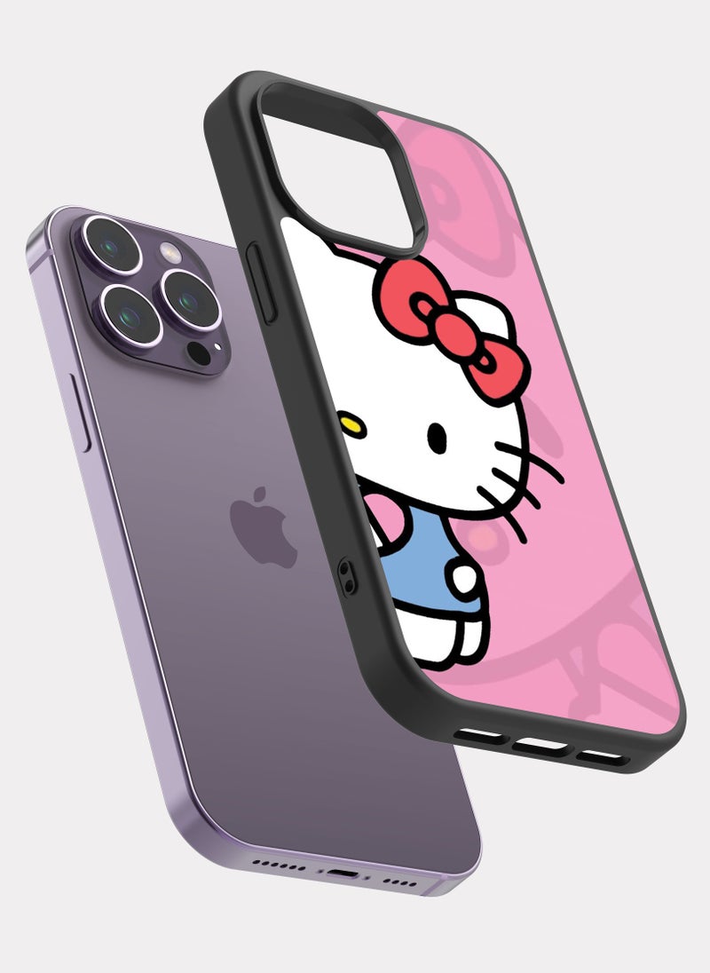 PXLAAT iPhone 14 Pro Max case cover Hello Kitty Rosa - Image 2