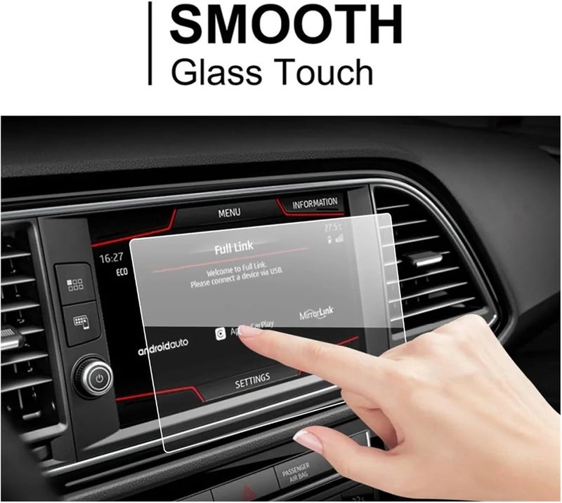 Car GPS Protective Film For Leon For X-Perience 2017 Car Screen Protector 8 Inch GPS Navigation Touch Center Display Auto Interior - Image 3