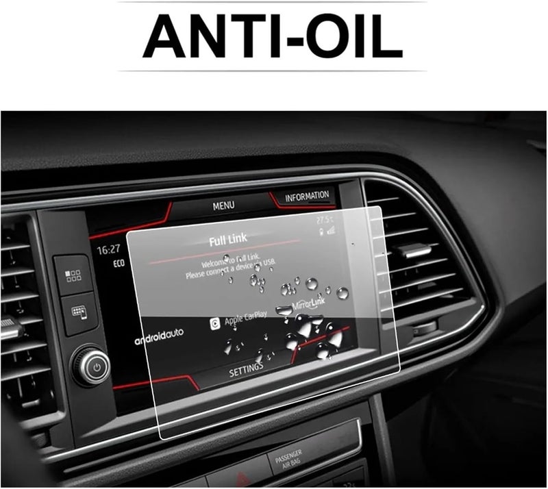 Car GPS Protective Film For Leon For X-Perience 2017 Car Screen Protector 8 Inch GPS Navigation Touch Center Display Auto Interior - Image 2