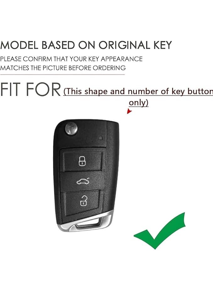 metal key cover vw skoda seat - Image 3