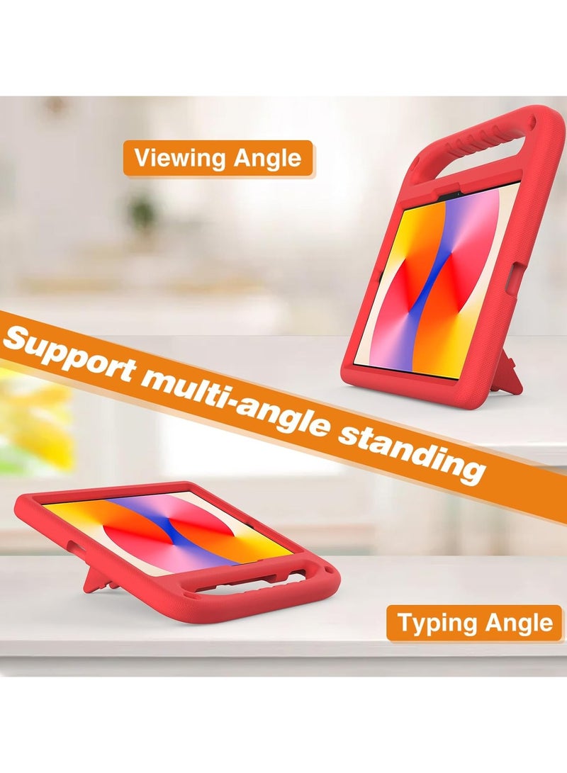 VKL Case for Huawei MatePad SE 11 inch Released 2024, Lightweight EVA Shockproof Stand Protective Case, Kid Friendly Tablet Cover W Shoulder Strap for Huawei MatePad SE 11 2024 Tablet (Red) - Image 5