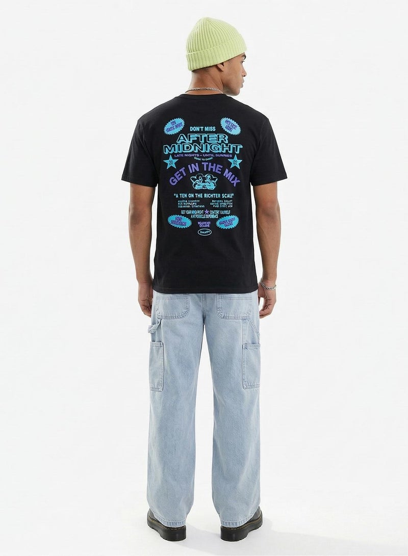 HUF AFTER MIDNIGHT TEE - Image 1