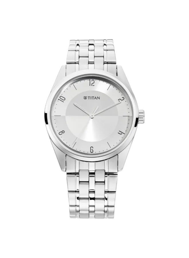 TITAN Men's Analog Round Shape Metal Wrist Watch - 1729SM06 - 38 Mm - Image 2