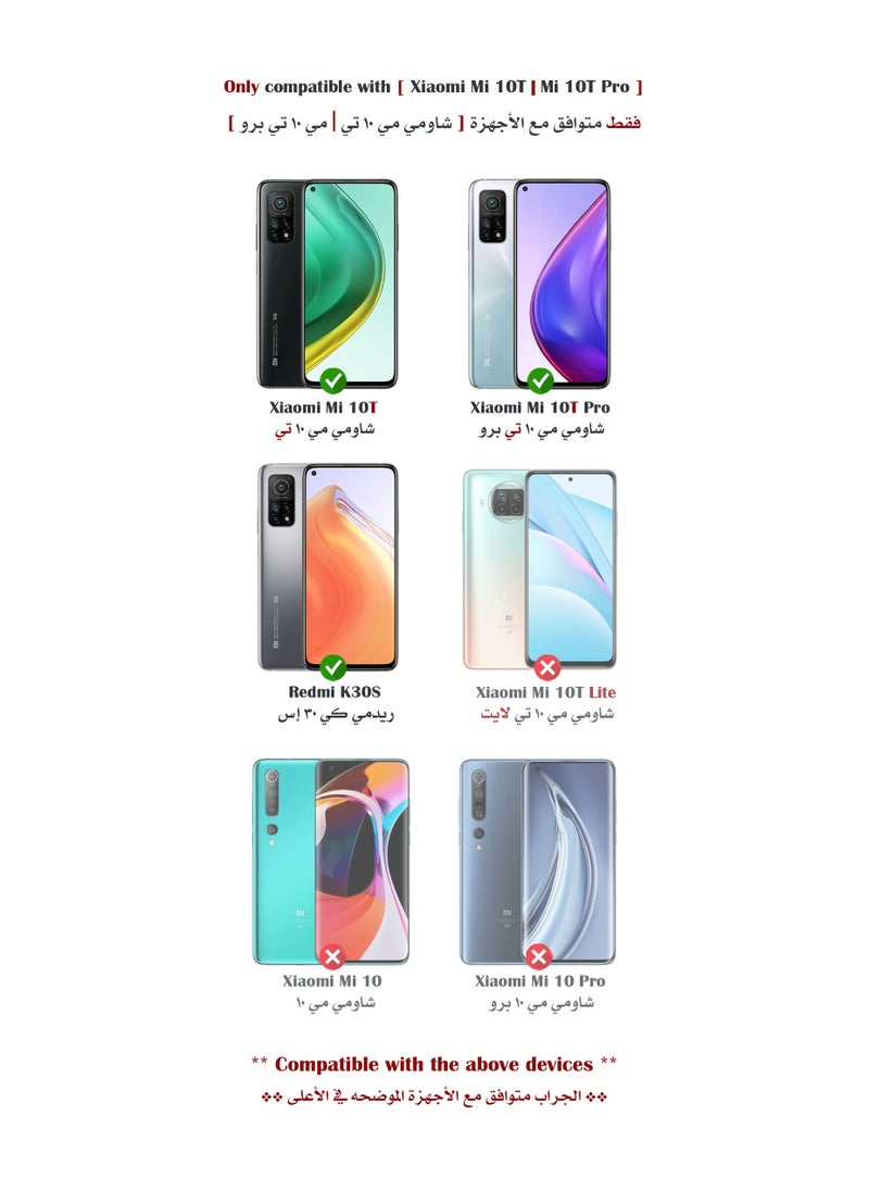 Nillkin - Xiaomi Mi 10T / Mi 10T Pro / Redmi K30S Case, TPU and PC Cover, with Camera Slider, Black - Image 1