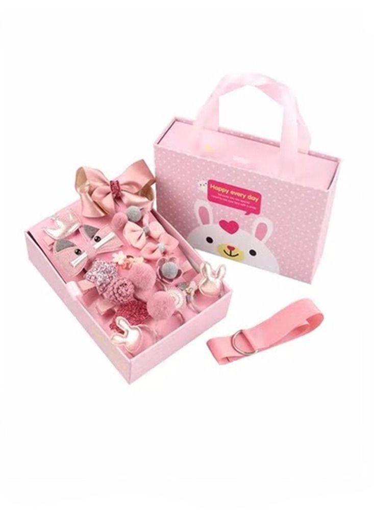 BLOOMING TIME Holiday Christmas Birthday Gift Set 18 Pieces Hair Clip Set Cute Hair Accessories Girl Headwear