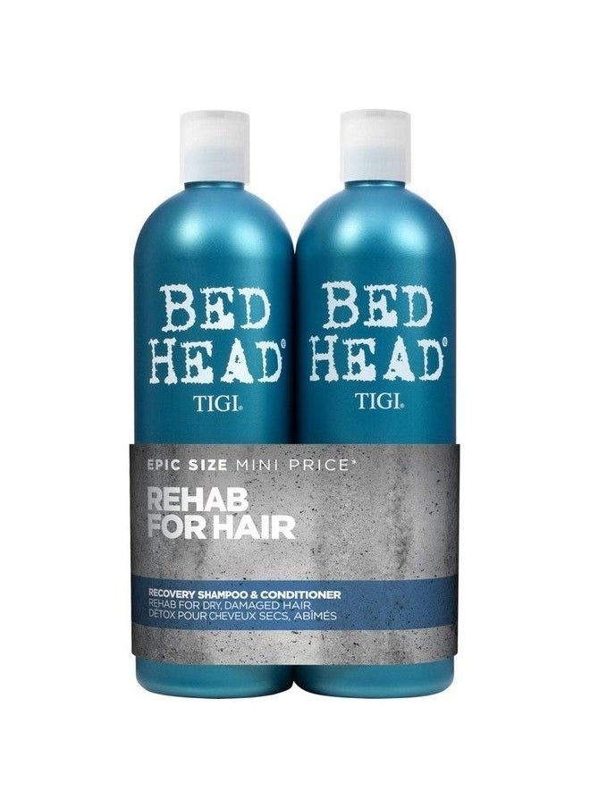 BED HEAD - By Tigi 750Ml Pack Of 2 Urban Antidotes Recovery Moisture Shampoo And Conditioner Set… - Image 1