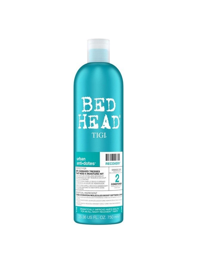 BED HEAD - By Tigi 750Ml Pack Of 2 Urban Antidotes Recovery Moisture Shampoo And Conditioner Set… - Image 1
