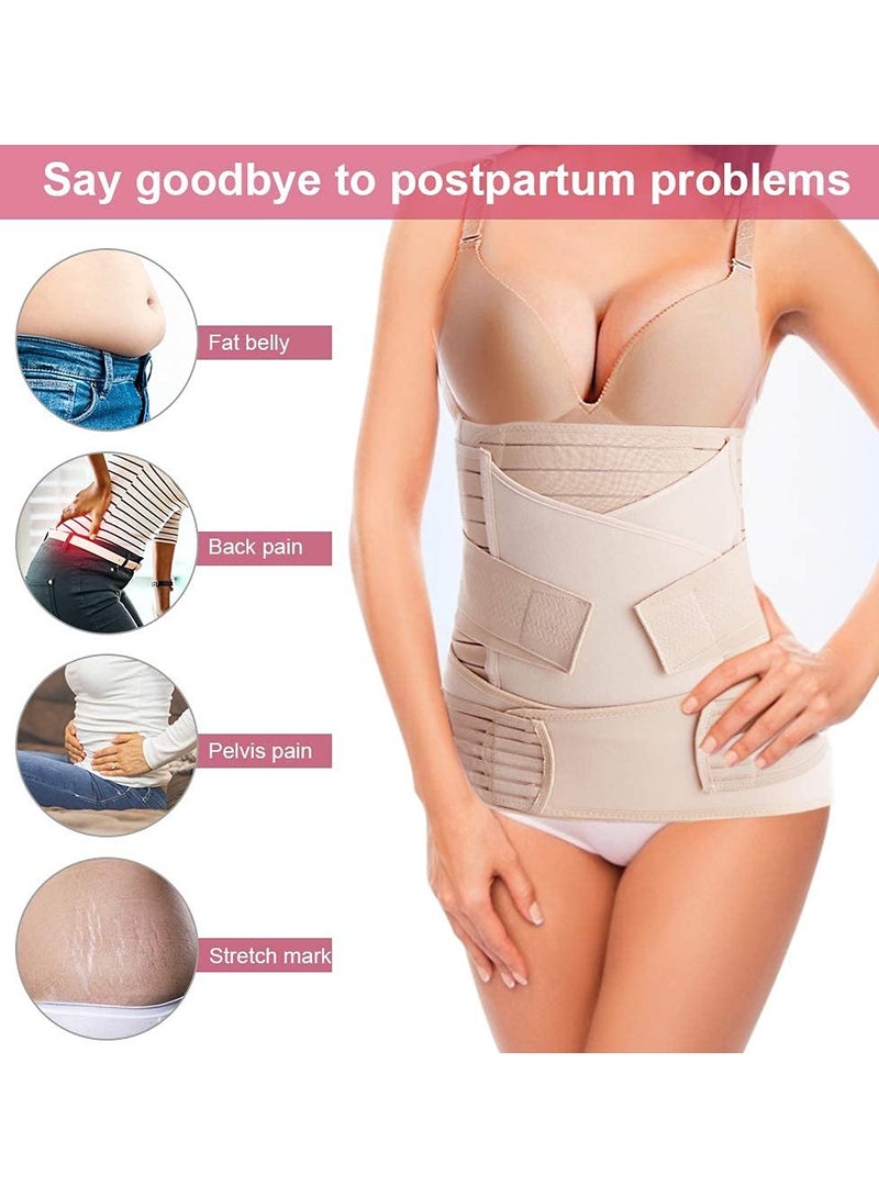 DubaiGallery حزام الحمل للخصر والأرداف لتشكيل الجسم باللون البيج - Image 4