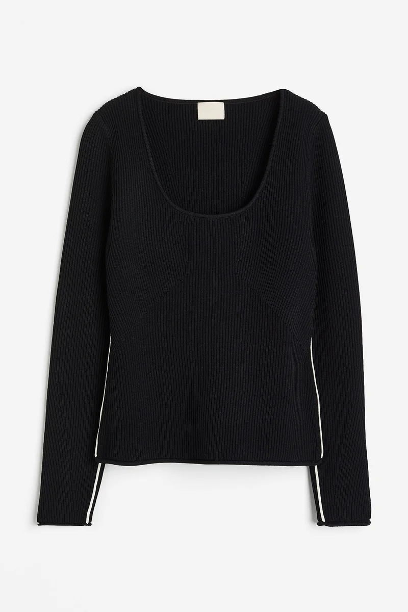 اتش اند ام بلوزة بتصميم مرن