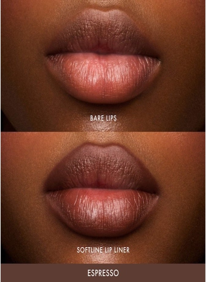 Summer Fridays Softline Lip Liner 1.02g – Long-Wear Creamy Precision Lip Pencil Espresso - Image 3