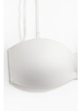 H&M Padded Microfibre Bandeau Bra  - Image 5