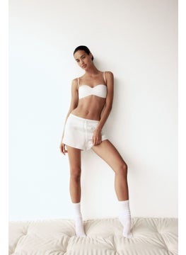 H&M Padded Microfibre Bandeau Bra  - Image 3