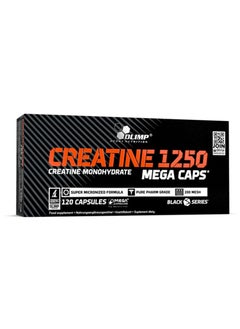 Olimp Creatine 1250 Mega Caps Food Supplement - 120 Capsules 
