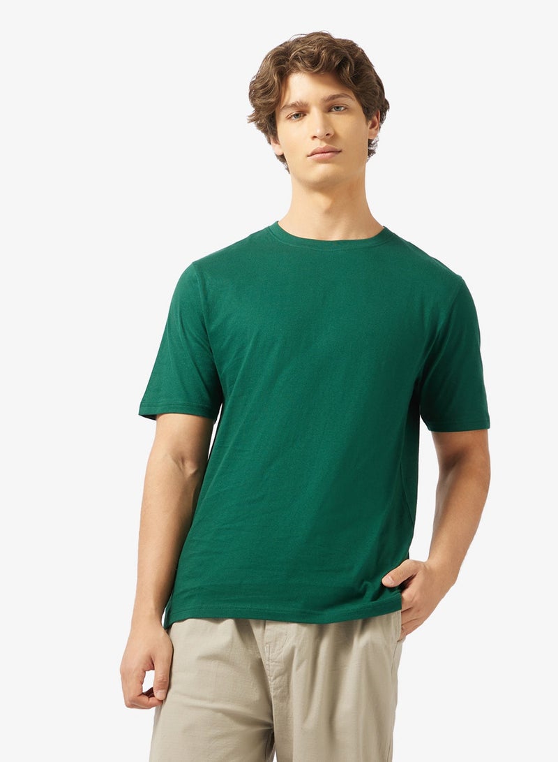 Seventy Five Basics Pack of 2 Regular Fit T-Shirt - Image 2