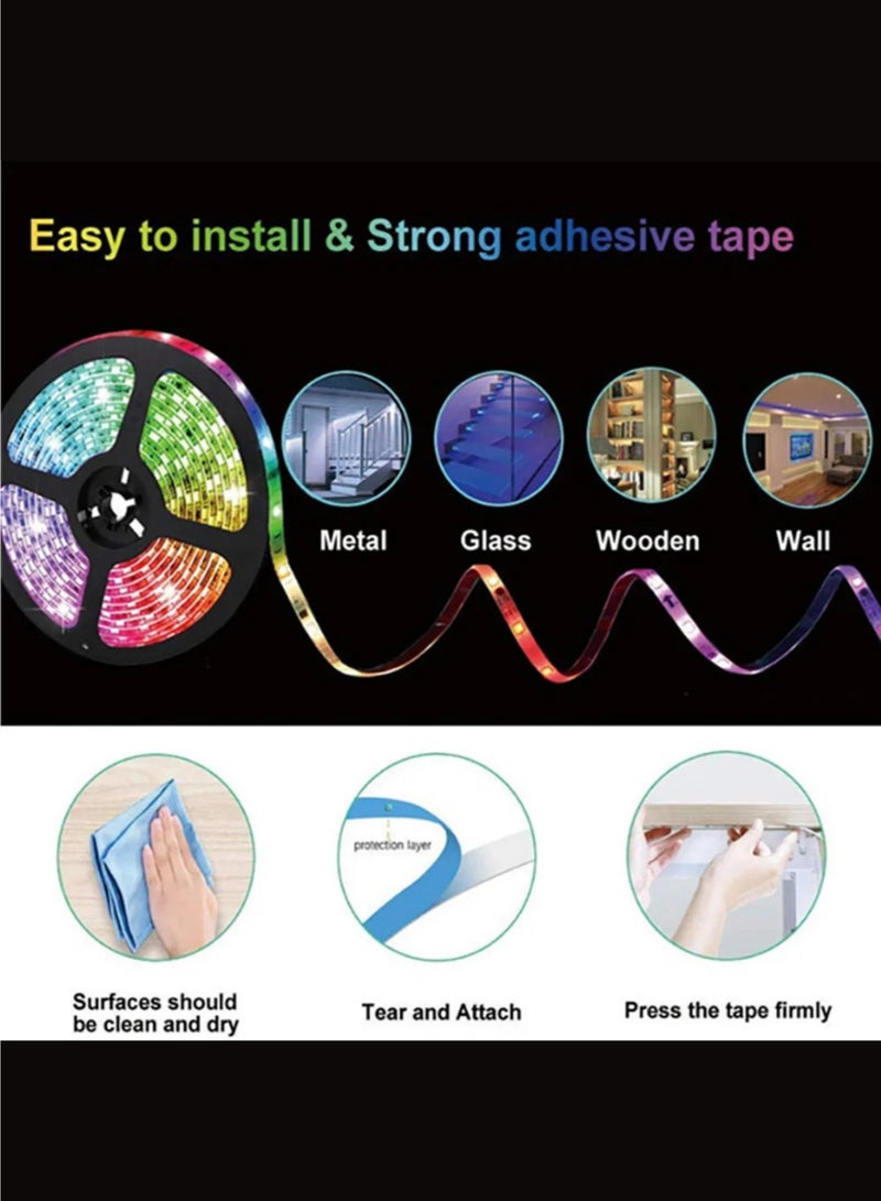 vexa pro 5M Waterproof LED Strip Light | RGB Color Changing LED Light for Home, Party, Garden & Vehicles - Image 2