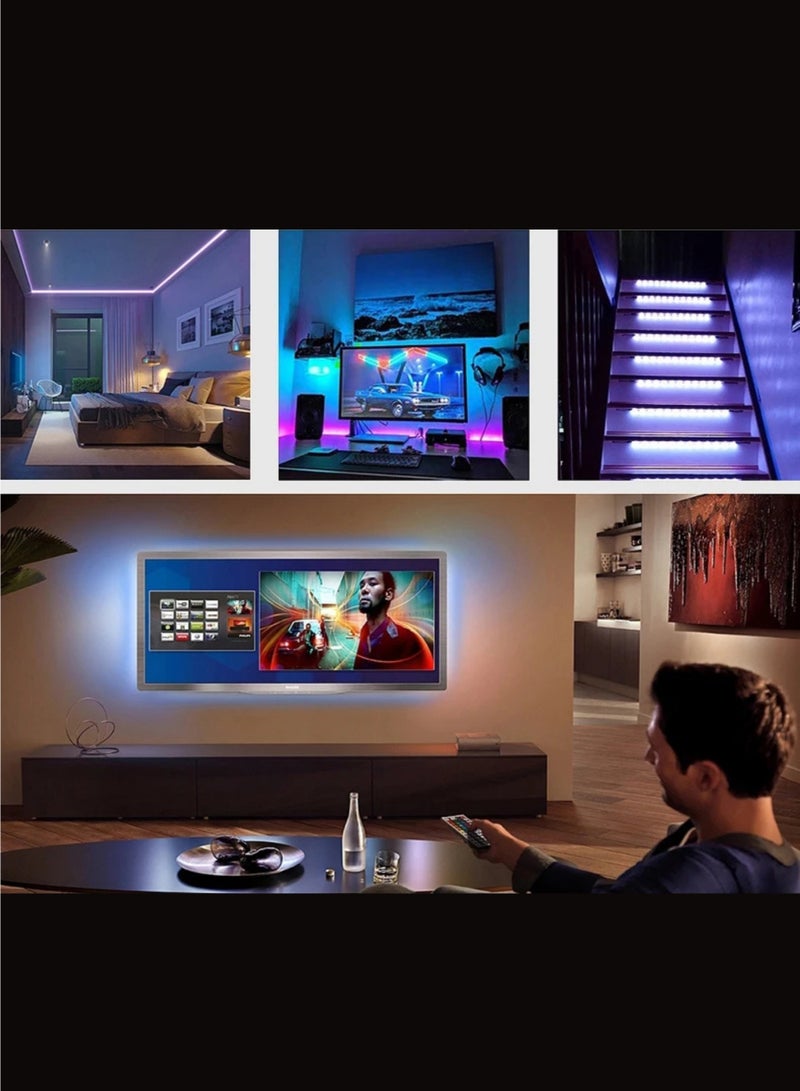 vexa pro 5M Waterproof LED Strip Light | RGB Color Changing LED Light for Home, Party, Garden & Vehicles - Image 4
