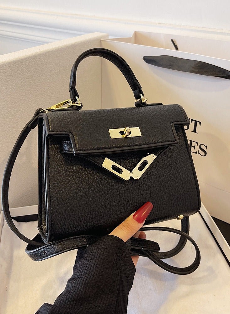 حقيبة يد نسائية من جلد البولي يوريثان وحقيبة يد كروس بودي وحقيبة كتف - Image 2