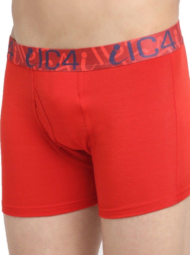 IC4 Store شورت كلاسيكي أحمر للرجال - Image 4