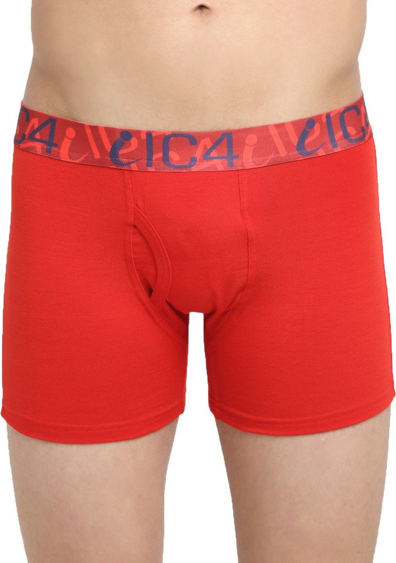 IC4 Store شورت كلاسيكي أحمر للرجال - Image 1