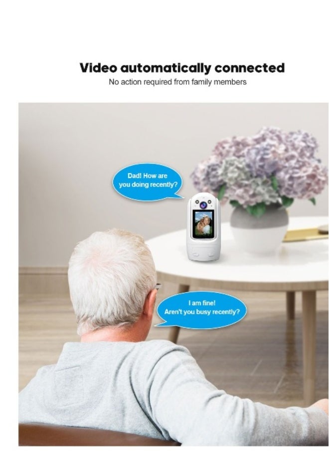 SriHome - Smart 1080P HD WiFi Security Camera with 2.4" Display, Two-Way Talk, Night Vision, Motion Alerts, 120° Wide View, PTZ, Cloud & SD Storage – SH060 Model - Image 1