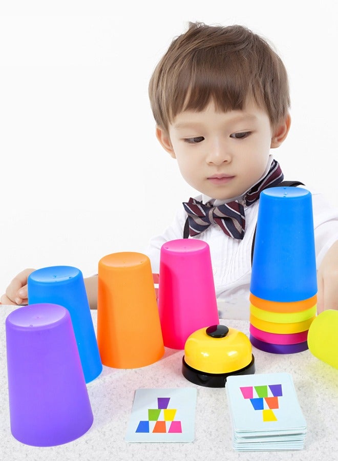NIBEMINENT Portable Quick Stacked Cup Battle Games for Kids and Classic Family toys  - Image 3