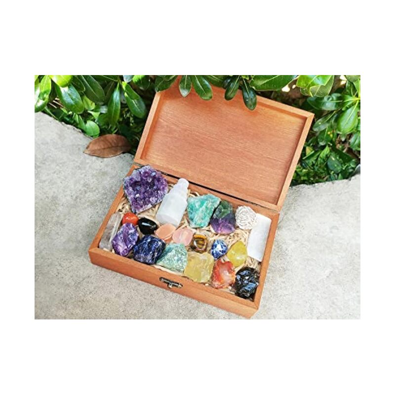 Premium Crystals and Healing Stones Gift Chakra Stones Healing Crystals Set for Beginners Natural Healing Crystals and Stones - Image 2