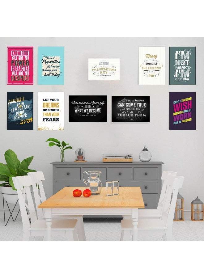 PAPER PLANE DESIGN Quote and Motivational Poster Set of 10 (Size 45 x 30 cm) - Image 5