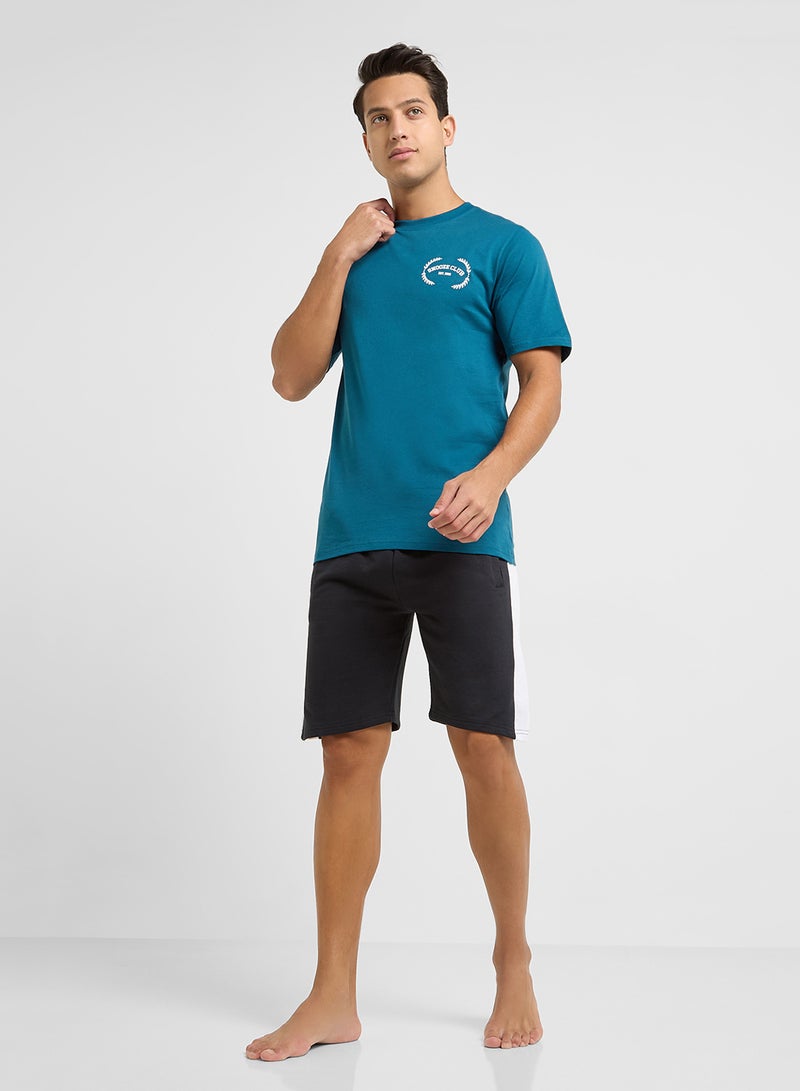 Seventy Five Nightwear T-Shirt & Shorts Sets - Image 1