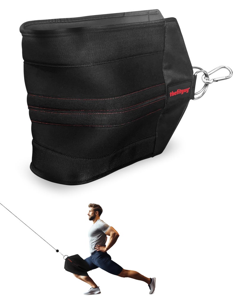 THEFITGUY Squat Knee Attachment for Cable Machine, Resistance Band & Smart Gym | Supports Deep Split Squats | Promotes Knee Strength, Ankle Mobility & Joint Stability | Home & Commercial Gym Accessory - Image 1