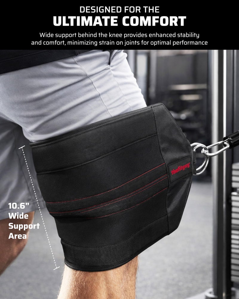 THEFITGUY Squat Knee Attachment for Cable Machine, Resistance Band & Smart Gym | Supports Deep Split Squats | Promotes Knee Strength, Ankle Mobility & Joint Stability | Home & Commercial Gym Accessory - Image 5