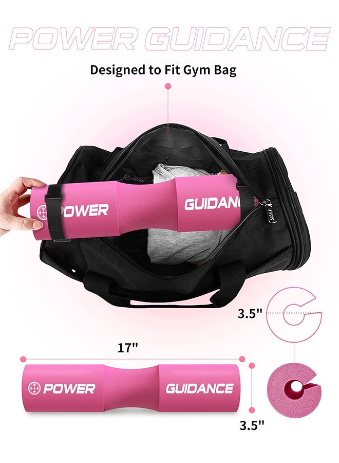 POWER GUIDANCE Barbell Squat Pad Neck and Shoulder Protective Cushion for Weight Lifting, Squats, Lunges, Hip Thrusts, Standard and Olympic Bars, Gym and Home Workout Accessory - Image 5