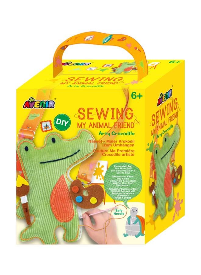 أفينير Egl خياطة أصدقاءي الحيوان - التمساح الفني