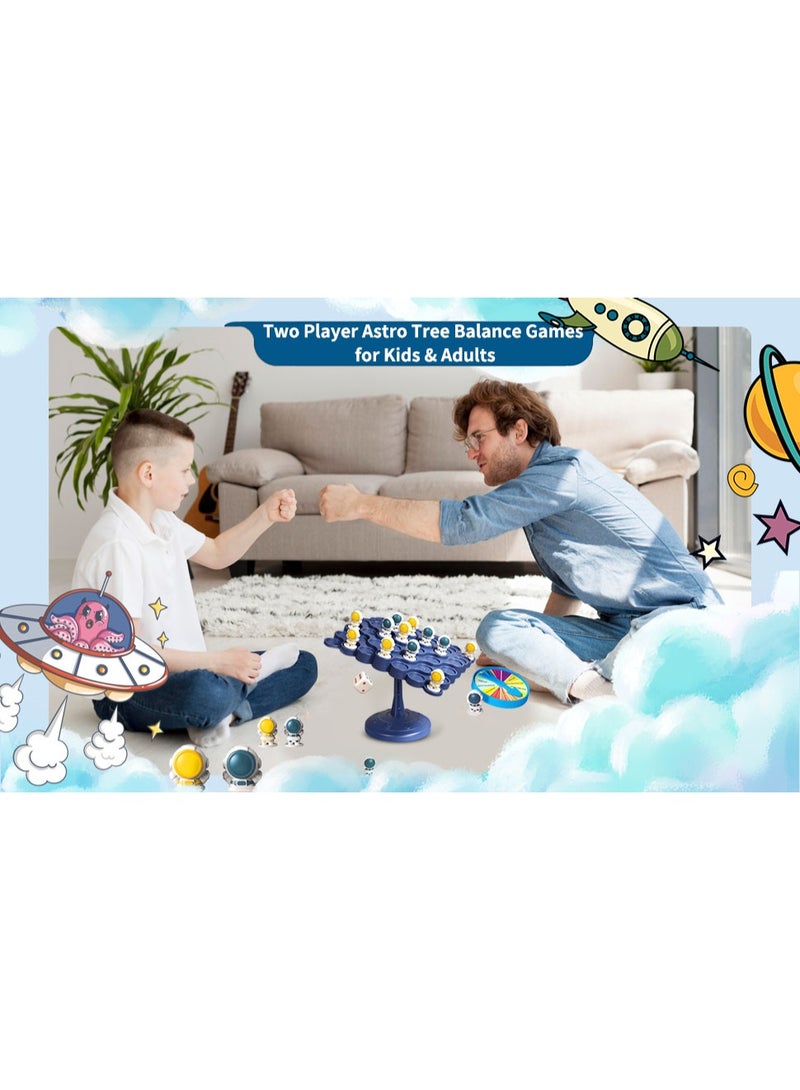 جيوان ألعاب التوازن للأولاد والبنات، لعبة التوازن شجرة لشخصين/الأب والأم/عائلية تفاعلية، لعب الأطفال والبالغين من نوع مازق طاولة مونتيسوري. - Image 2
