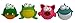Multipet Lyla Latex Animals 25 Dog Toy - Image 3