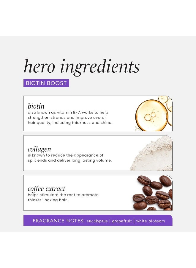 Hask Biotin Boost Thickening Shampoo, 1 L - Image 3