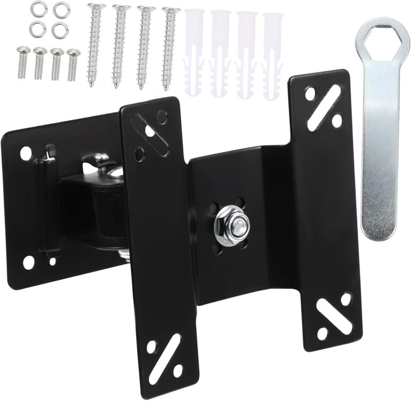 Angoily 360degree Monitor Swivel Stand Wall Mount Tv Bracket Rotation Easy Install for Home Office Hotel - Image 1