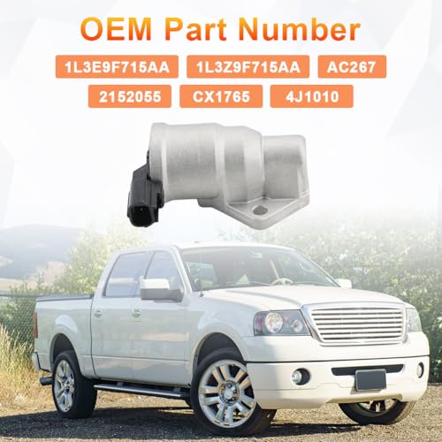 zayody Fuel Injection Idle Air Control Valve Compatible with Ford E150 Club Wagon Econoline E250 F150 Heritage Idle Speed Control Idle Air Control Valve Replacement for 1L3E9F715AA 1L3Z9F715AA - Image 3