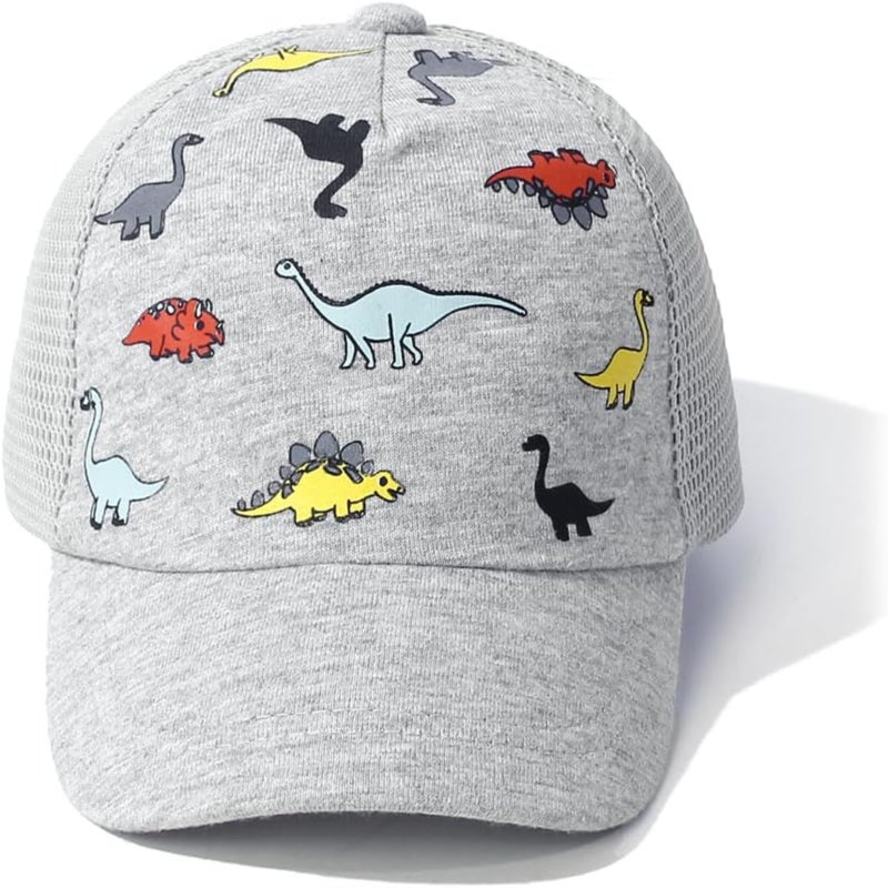 Children's Sunscreen Baseball Hat Breathable Mesh Adjustable Children's Sunshade Hat  color  2PC - Image 3
