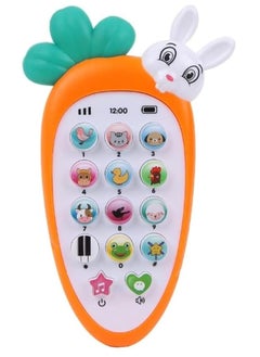 Smart Rabbit Mobile Phone Toy, Toddlers with Music, Ringtones and Lights (Multicolor)