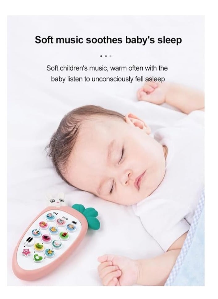 Generic - Smart Rabbit Mobile Phone Toy, Toddlers with Music, Ringtones and Lights (Multicolor) - Image 1