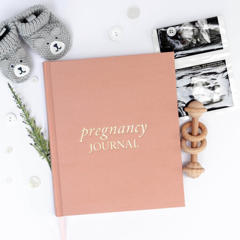 DUNCAN & STONE PAPER CO. Duncan & Stone Pregnancy Journal - Dusty Rose - Image 2