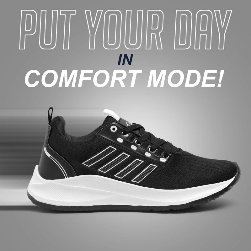 Face Black Sneakers for Men - Image 1