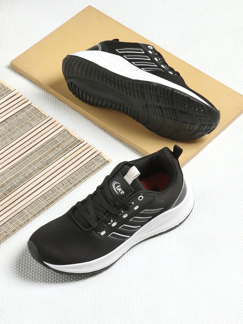 Face Black Sneakers for Men - Image 3