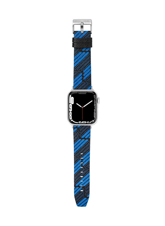 Universal Replacement Leather Strap For Men And Women, Compatible With Apple Watch Series 3-9 & SE (38-40-41) & Samsung, Huawei Or Quartz Watch With Lug Width Of 20mm